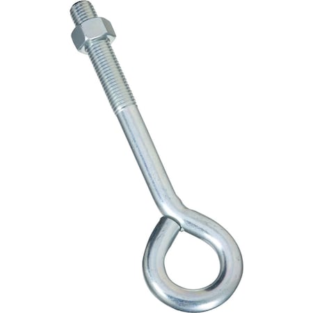 3/4 In. x 10 In. Zinc Eye Bolt with Hex Nut